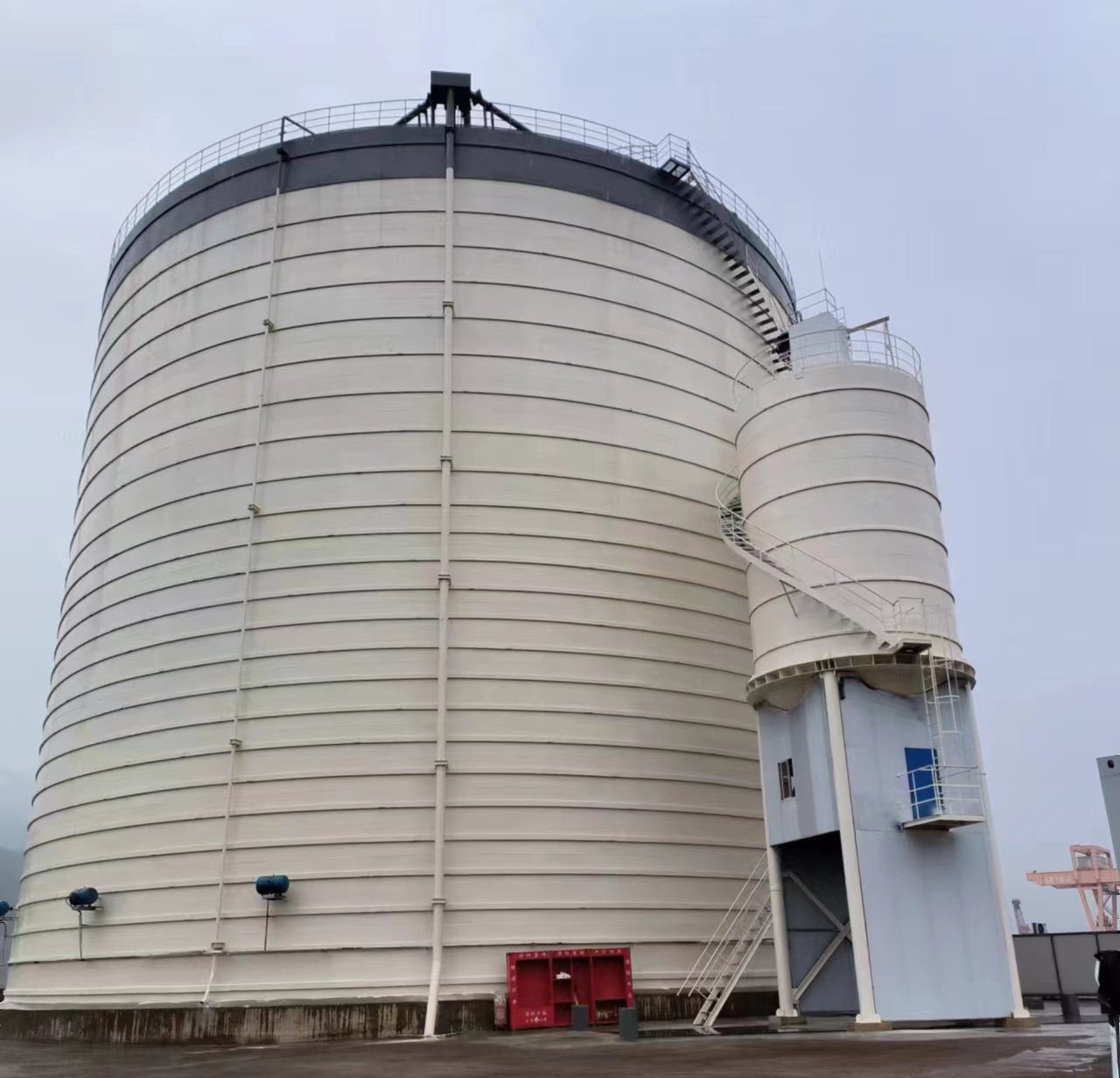 柳林10万吨水泥钢板库